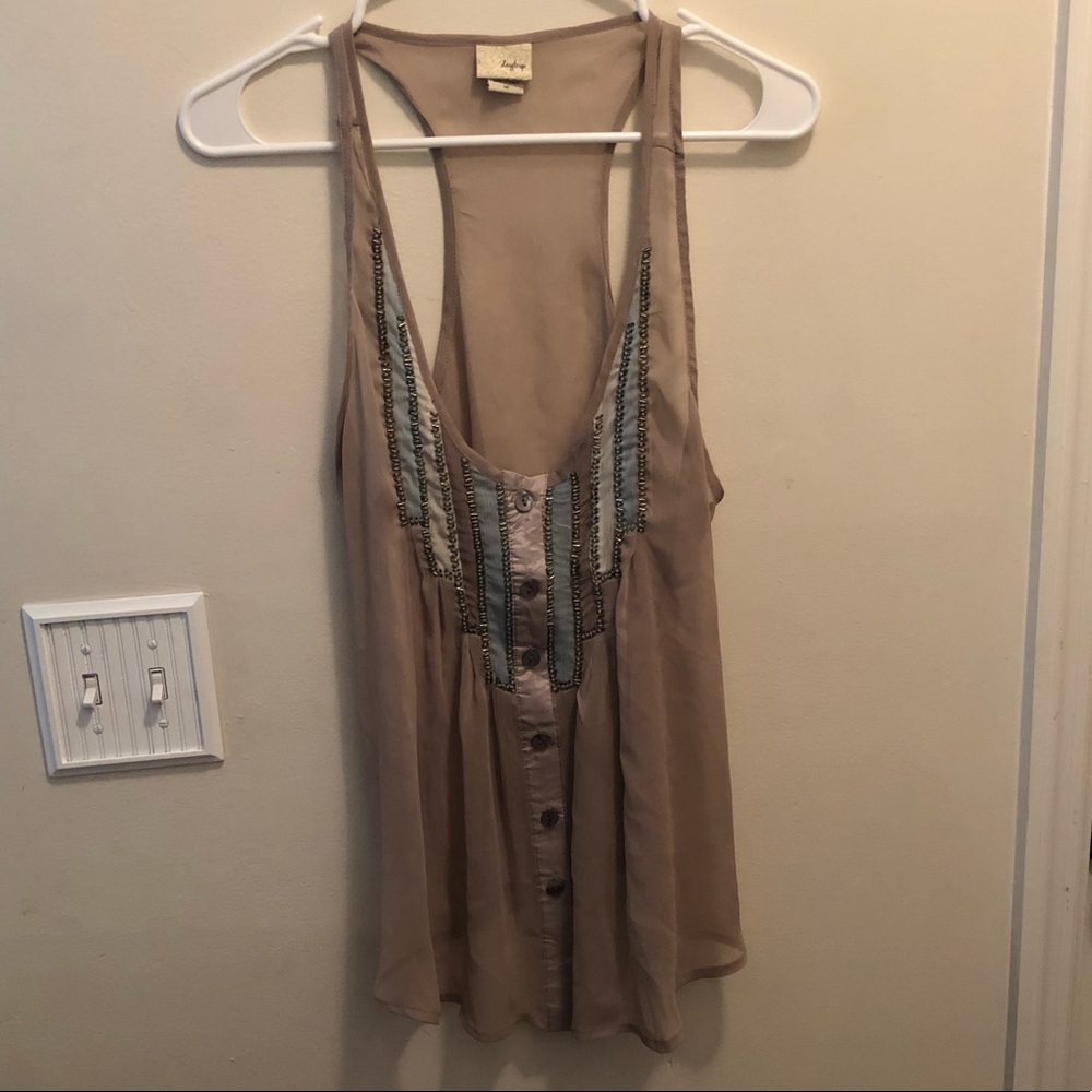 Chiffon tank top